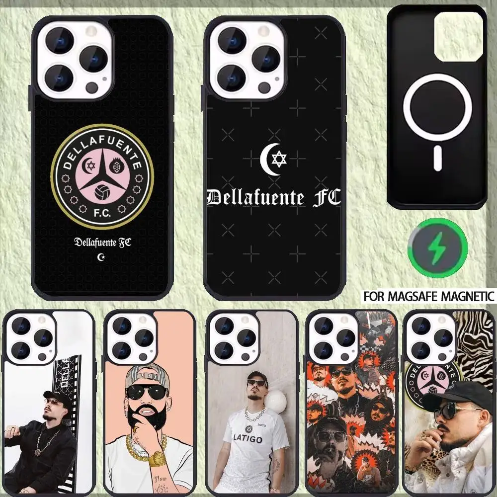 

D-Dellafuente FC Phone Case For iPhone 17,16,15,14,13,12,Plus,Pro,Max For Magsafe Magnetic Wireless Charge