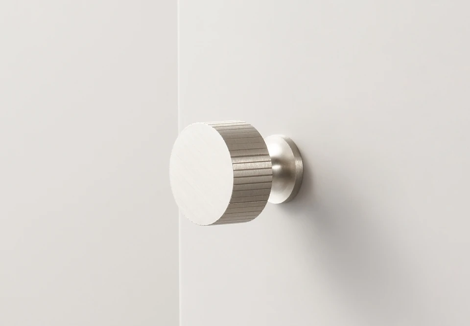 Nurlin Solid Brass Art Deco Vertical Lines Linear Kitchen Cabinet Knobs T Bars Bedroom Wardrobes Long Pull Drawer Handle