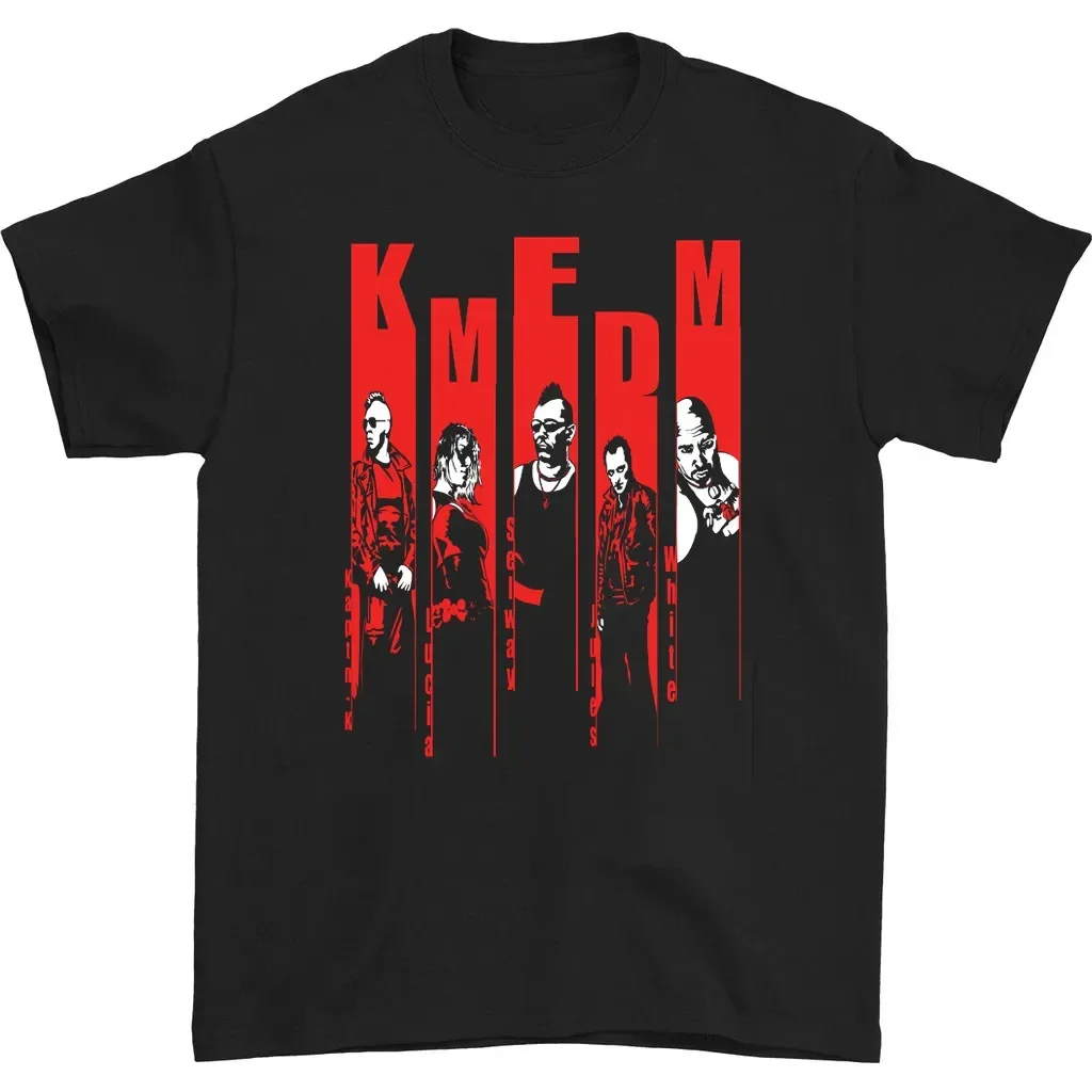 hot new KMFDM band Men T-shirt Black Short Sleeve All Sizes