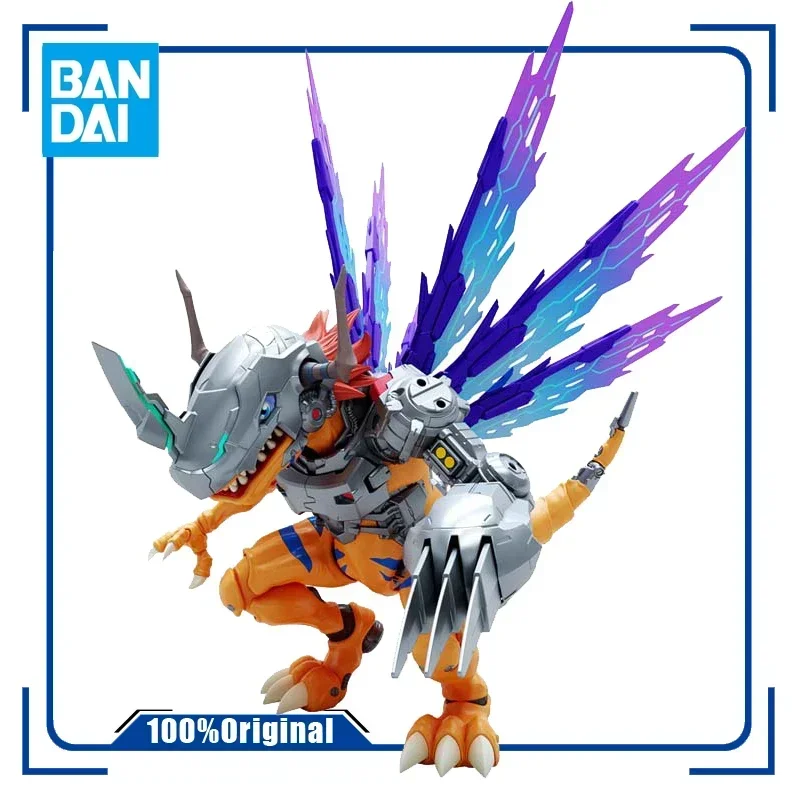 

BANDAI Figure-rise FRS Anime Digimon Adventure Amplified Metal Greymon Assembly Model Action Toy Figures Christmas Gifts