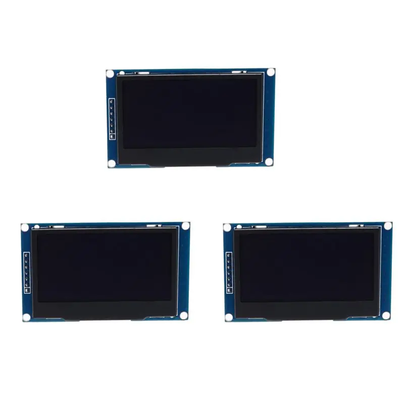 AS95 2.42 Inch OLED Display Module 128x64 White SPI/IIC Interface SSD1309 LCD Screen for Arduino DIY