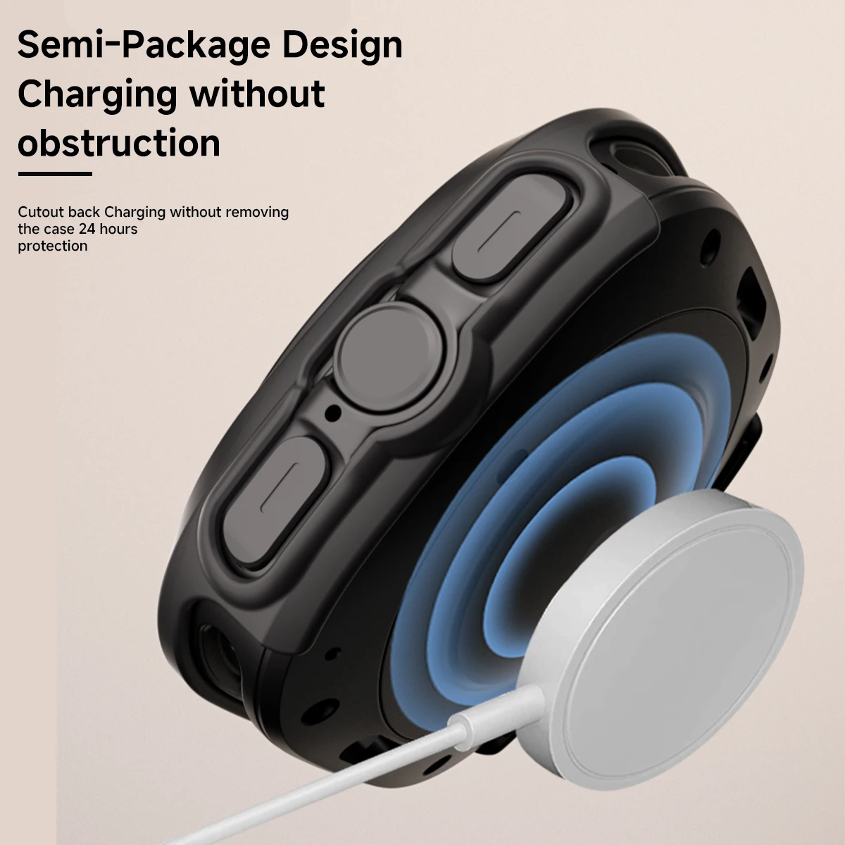 Protective Case for Samsung Galaxy Watch 7 Ultra 47mm SmartWatch PC Full Coverage Shell for Galaxy Watch 7 47mm Protector Fram