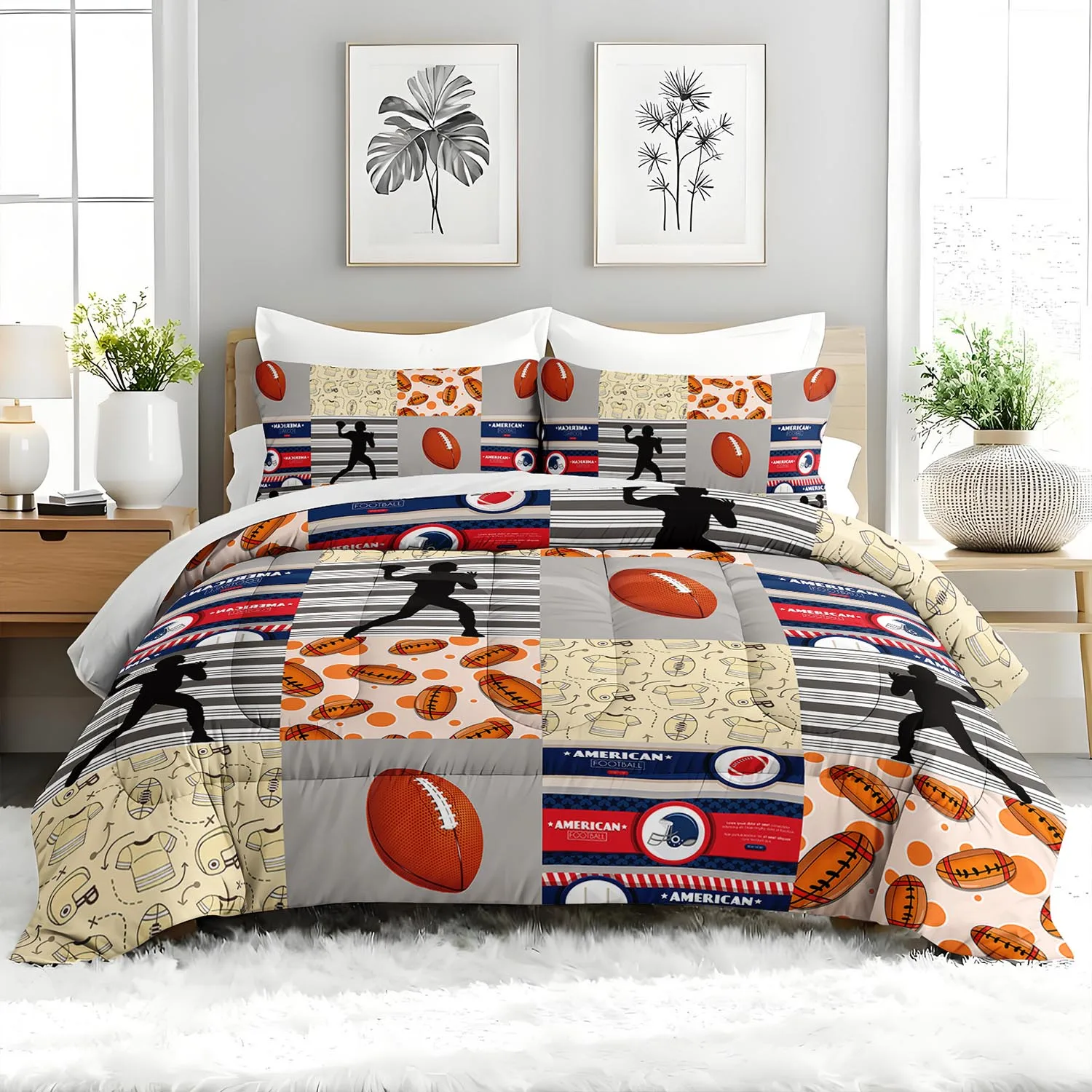 3PC American Footba… - image