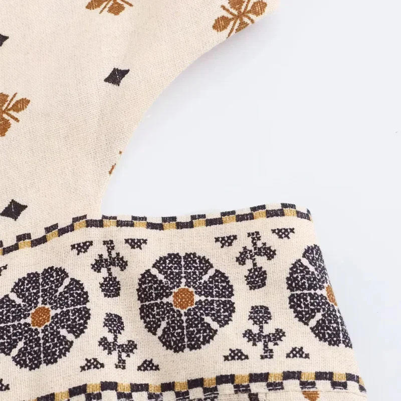 새로운 컷 아웃 슬립 드레스 여성 Boho 인쇄 미디 Vestidos 민소매 롱 드레스 여성 백리스 비치 홀리데이 드레스