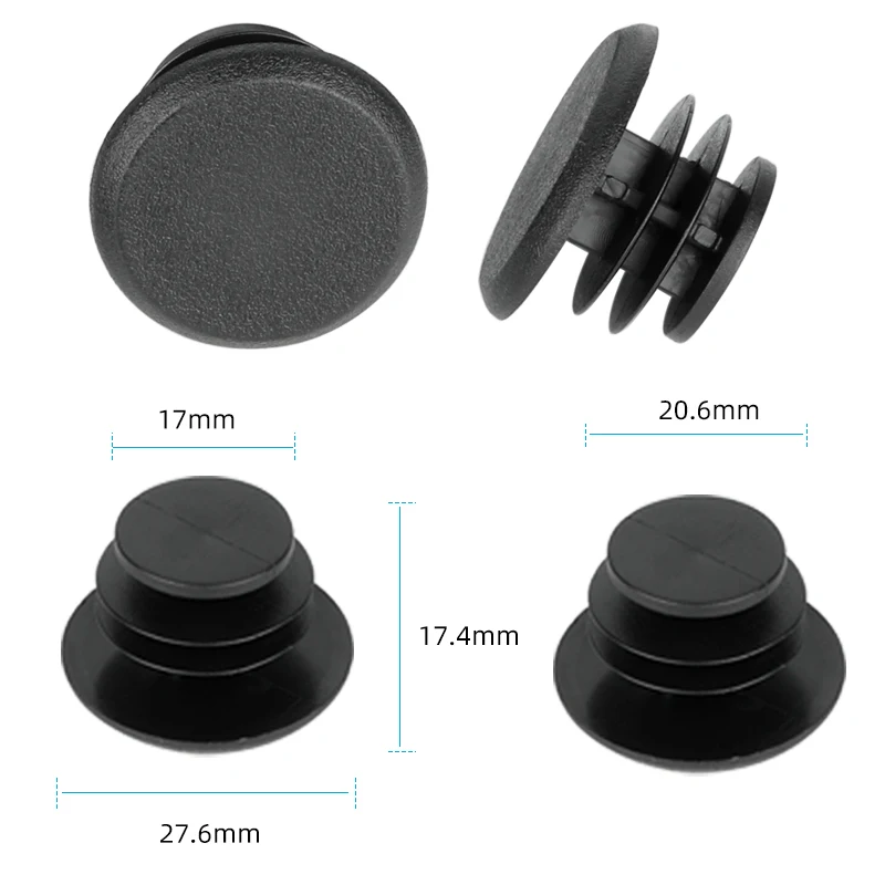 Deemount Expansion Stopper for MTB Straight Handlebar Road Drop Bar End Dust Water Proof Plug Kids Bike Scooter Grip Alloy Cap