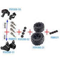 Pxtoys 9300 9301 9302 9303 PX9300 PX9301 PX9302 9303 1/18 RC car spare parts:tire/cup/Steering wheel seat