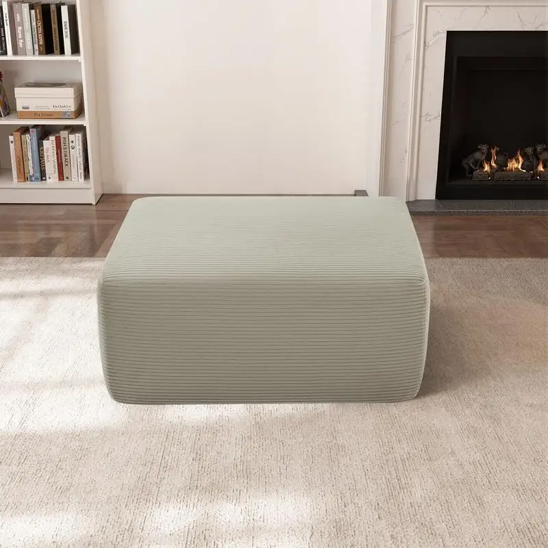 

Corduroy Ottoman Camel - Versatile and Stylish Furniture for Your Home