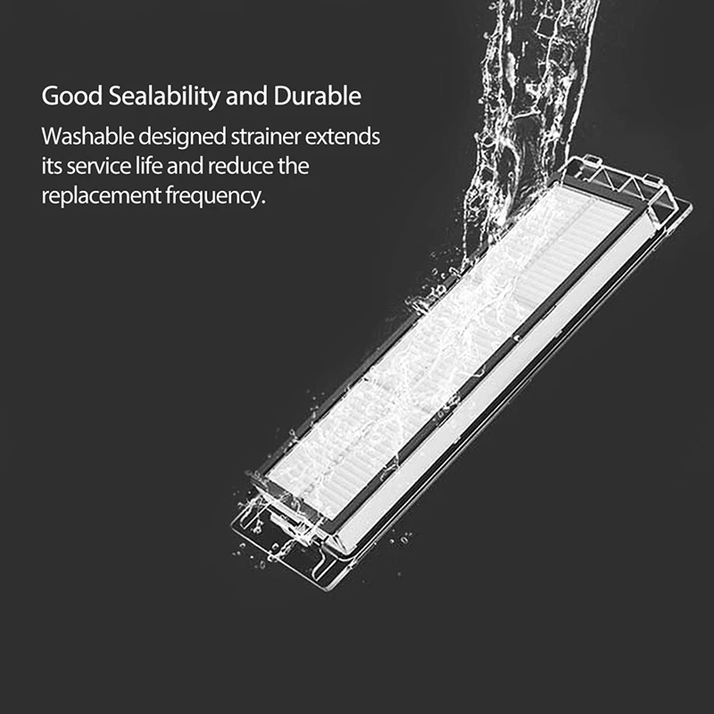 Peças Acessórios de Aspiradores, Rolo Escova Lateral, Mop Colth, Filtro HEPA para Xiaomi Robot, S50, S51, S55, S5, S6