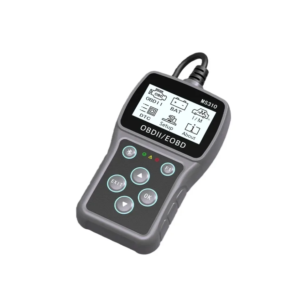 OBD2 MS310 Car Scanner Vehicle System Check Battery Voltage Test Engine Data Reader