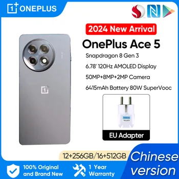 Novo smartphone oneplus ace 5 5g snapdragon 8 gen 3 6.78 