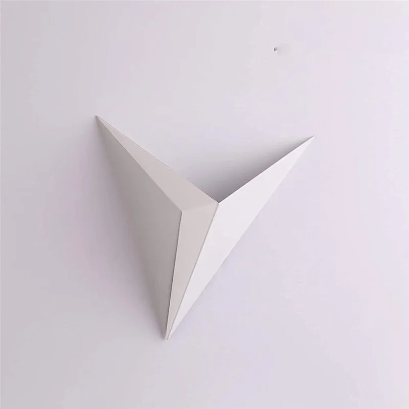 

ABCA-Modern Minimalist Triangle Shape LED Wall Lamps Nordic Style Indoor Wall Lamps Living Room Lights Simple Light