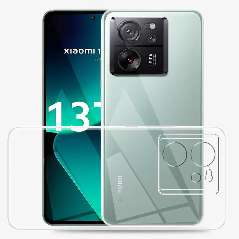 For Xiaomi 13T Pro Case Clear Soft Silicone Phone Case Cover For Xiaomi 13 Lite Mi 13 Pro Coque For Xiaomi 13 Ultra Mi 13T Funda