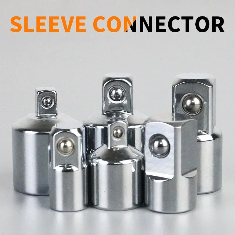 1/4 3/8 1/2 3/4 inch Socket Ratel Converter Adapter Reducer CR-V Staal Impact Socket Set Wrench Joint Auto Fiets Reparatie Tools