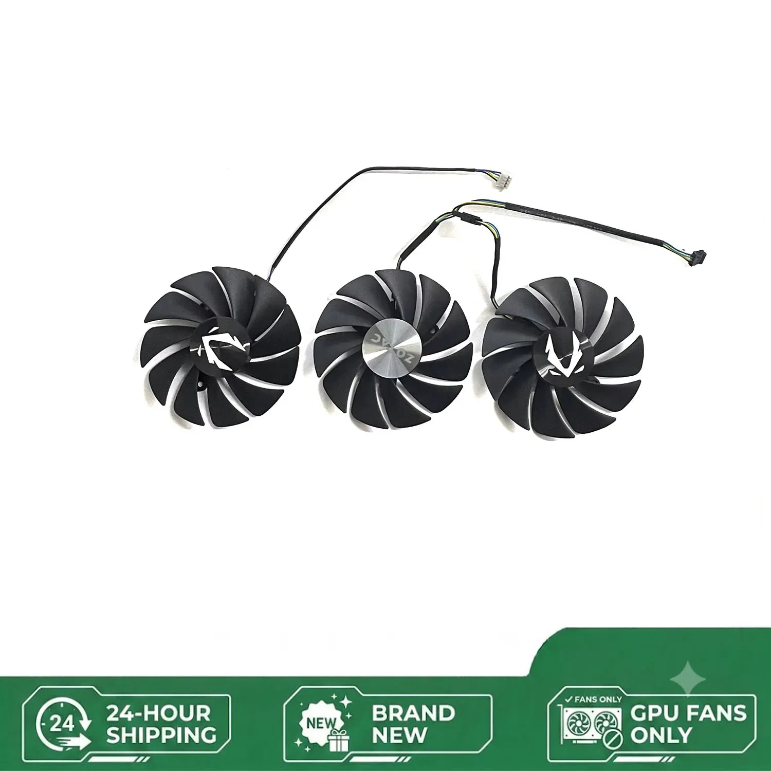 Cooling fan suitable for ZOTAC GAMING GEFORCE RTX 3070TI 3080 3080TI 3090 AMP graphics card CF9015H12S 89MM 4PIN GPU fan