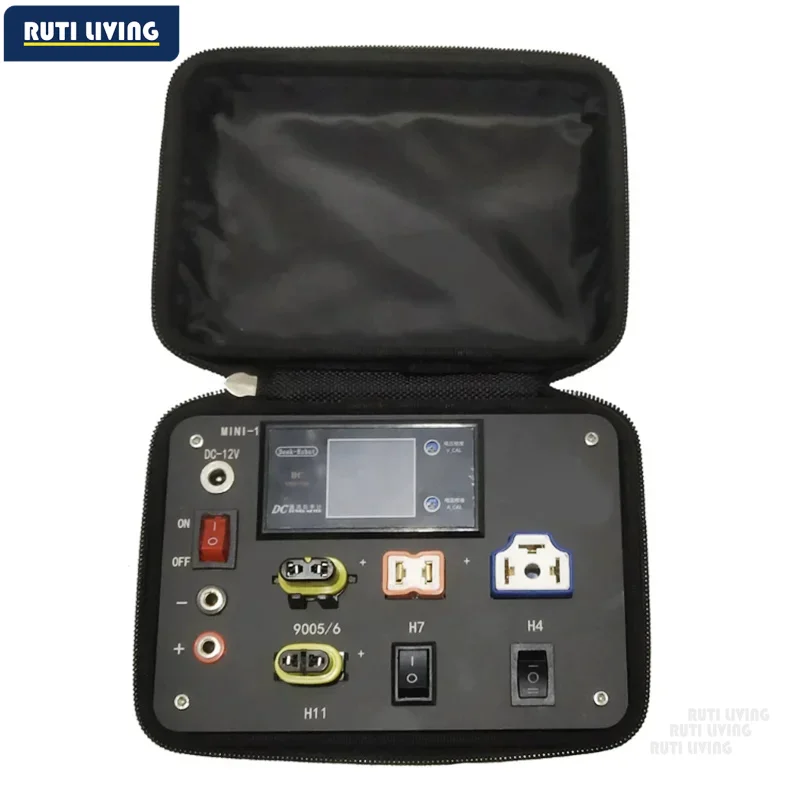 Portable LED Headlight Parameter Test Box Mini Automobile Modification Lamp Testing Instrument For Car Light Detection