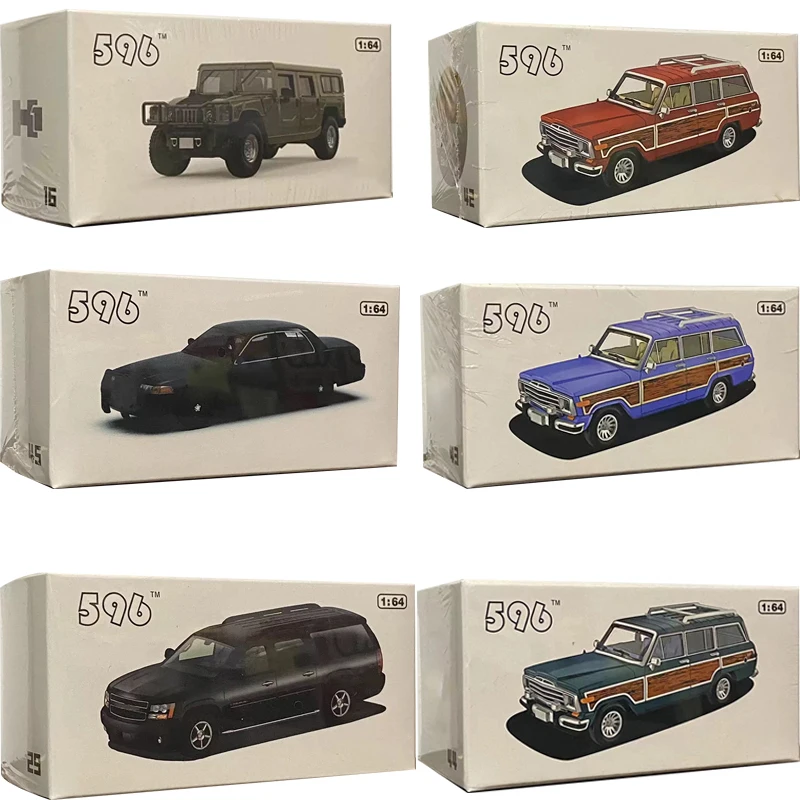 

New 596 1:64 Scale Alloy Model Car 20-69 Minibus Car Limited Child Collection Toy Birthday Gift in Stock FAST SHIPPING