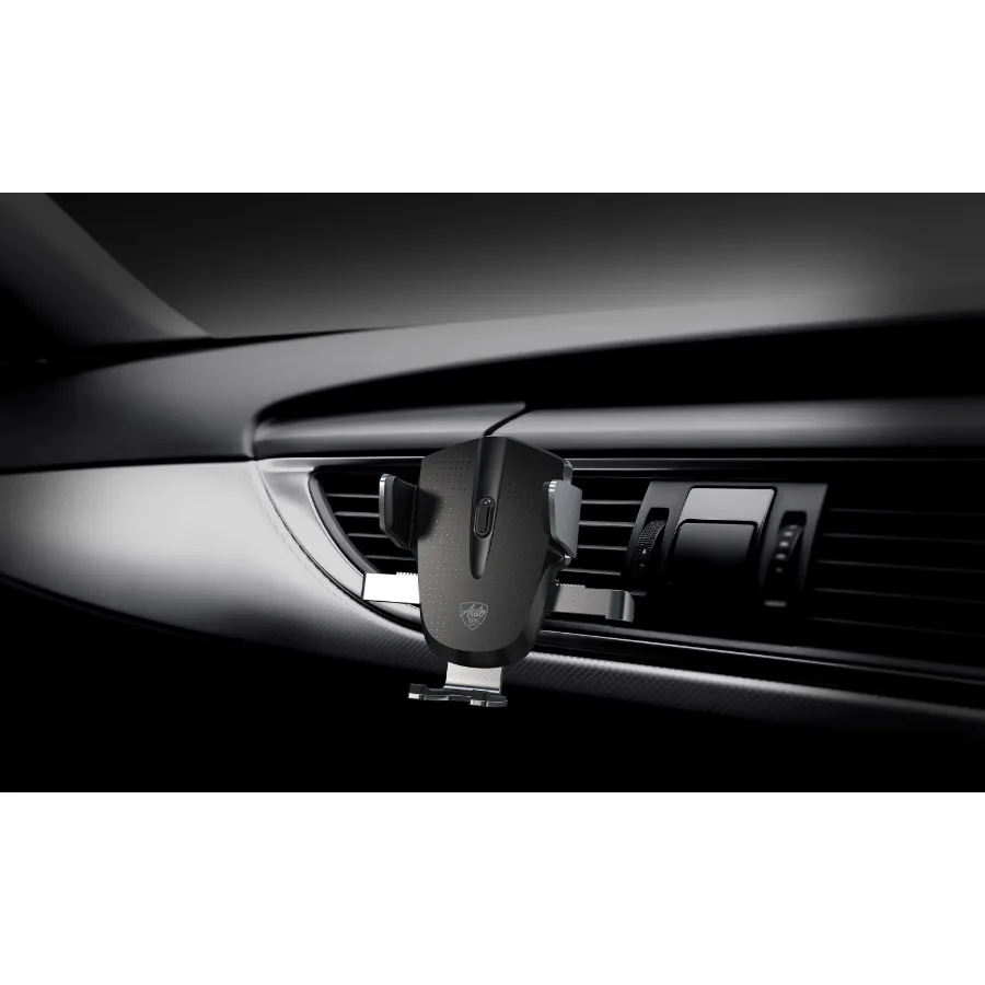 One Touch Air Vent Mount Phone Holder, Cradle, Sturdy, Single-Hand Operation