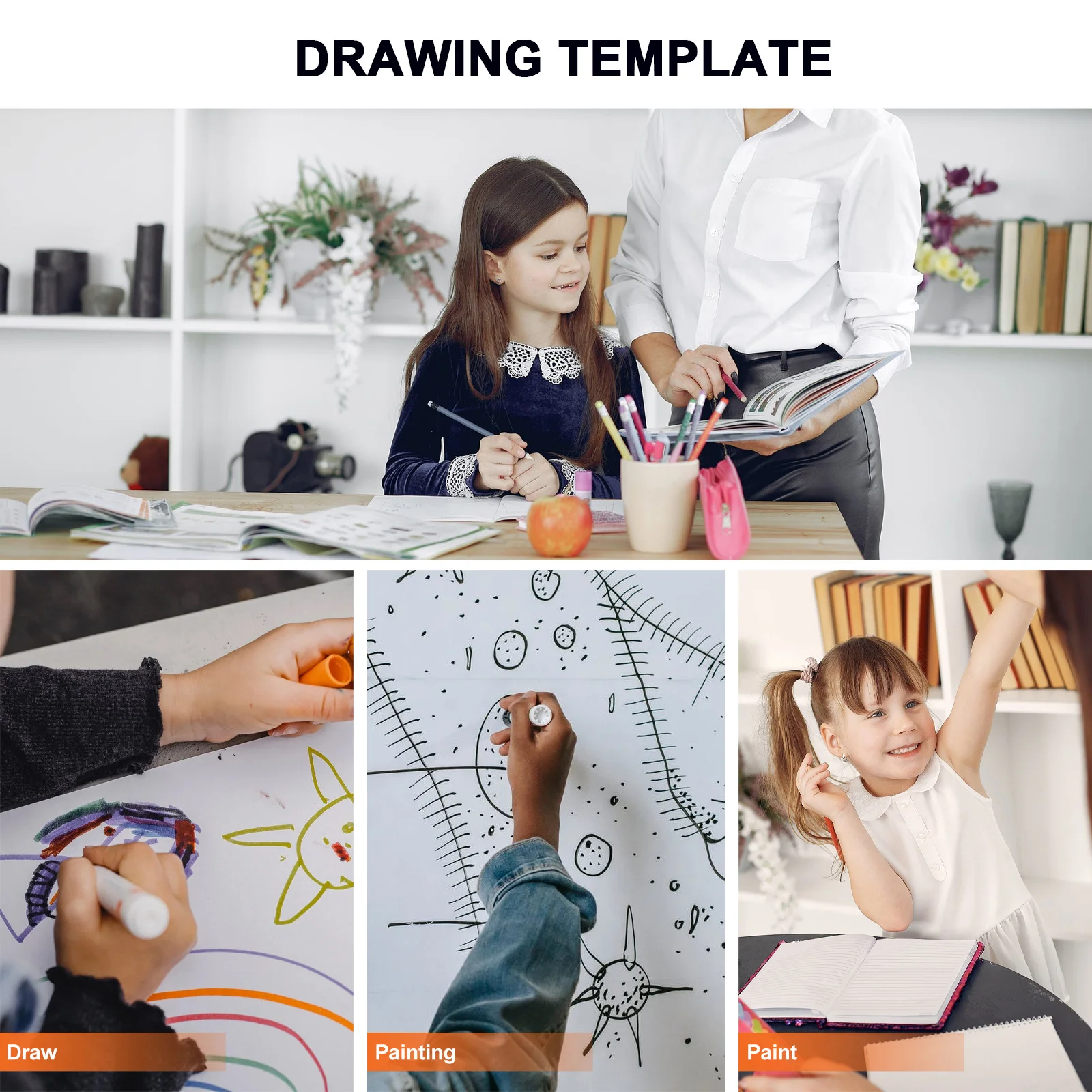 

12 Pcs Cutting Engraving Template Child Scrapbooking Paint The Pet Templates for Craft Projects