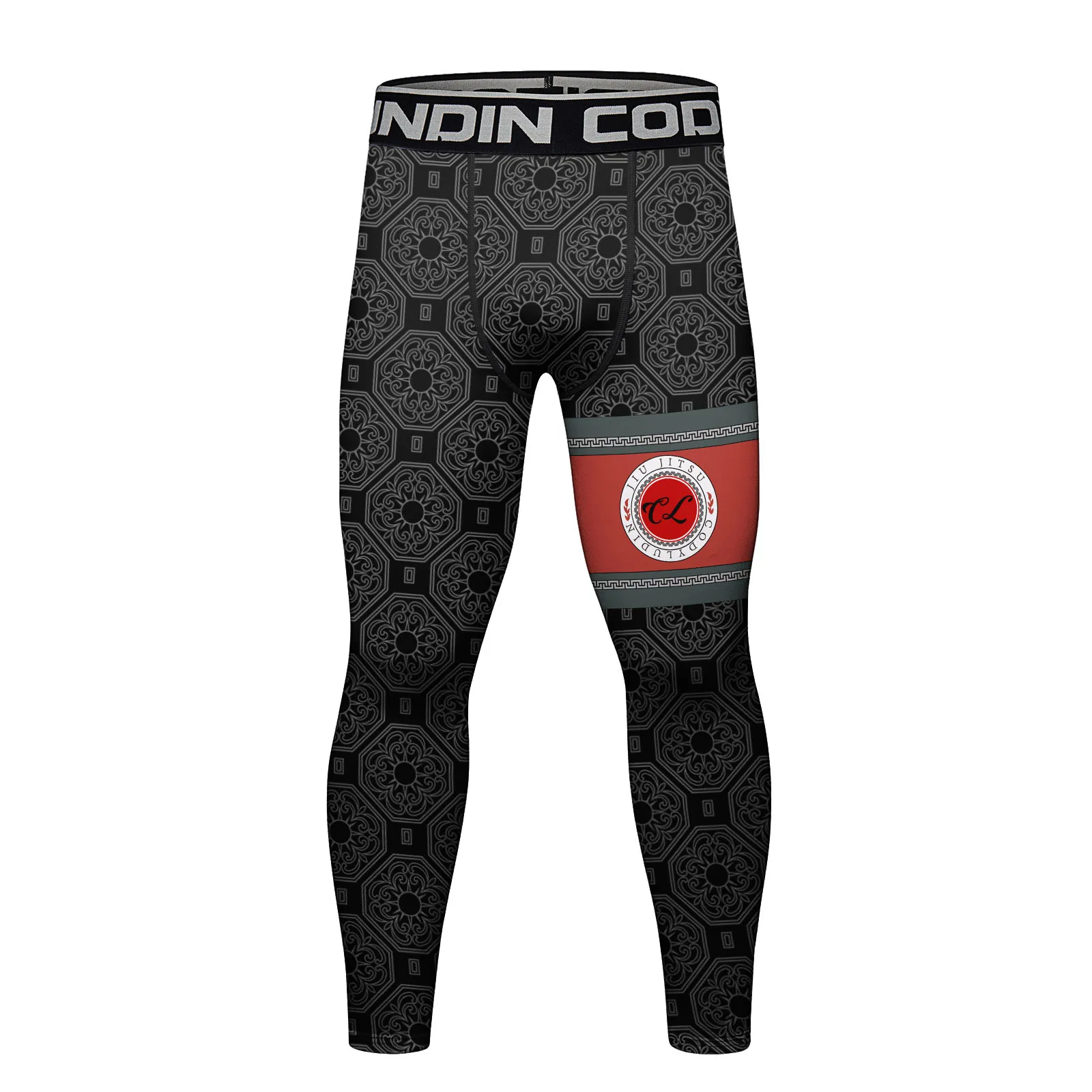 

Cody Lundin Running Men Compression Pants Basketball Yoga Sport Fitness Gym Athletic Wear Long quick dry Jogging Training Pants