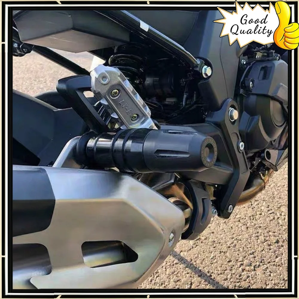 Good Quality For Honda NC700S NC750S NC700X NC750X modified exhaust pipe anti-fall rubber stick protection rod