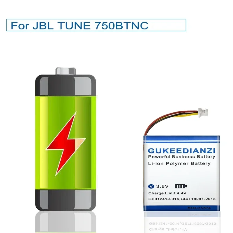 Bateria GSP 753030   910mAh dla baterii JBL TUNE 750BTNC