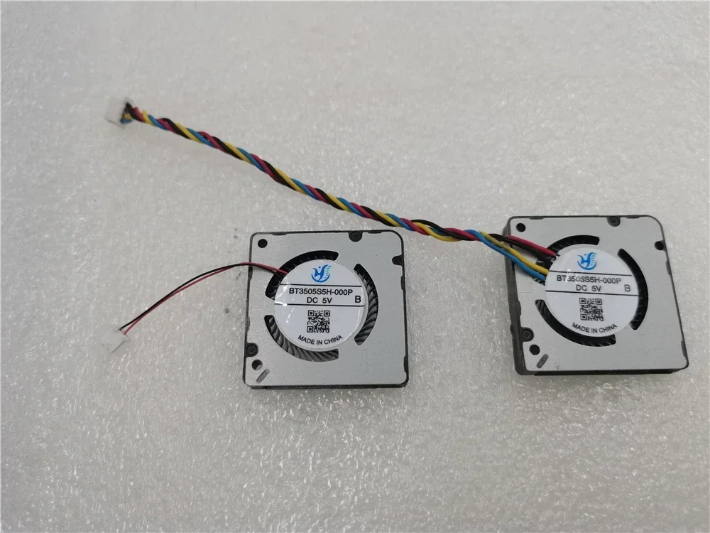 

NEW FAN FOR BT3505S5H BT3505S5H-000P 5V 3005 30x30x05MM 27600RPM Ultra-thin turbo high speed temperature control fan