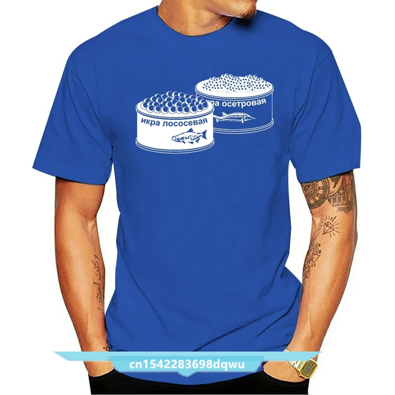 

Russian Caviar T Shirt Printed Tee Shirt S-3xl Basic Solid Cute New Style Spring Autumn Letters Shirt