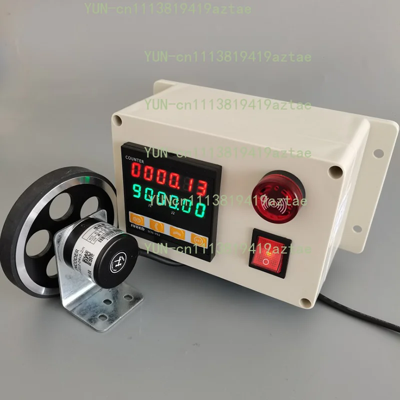 Electronic Digital Meter Counter Rolling Wheel 12V/24V/220V Length Measurement Test Equipment Automatic Coder