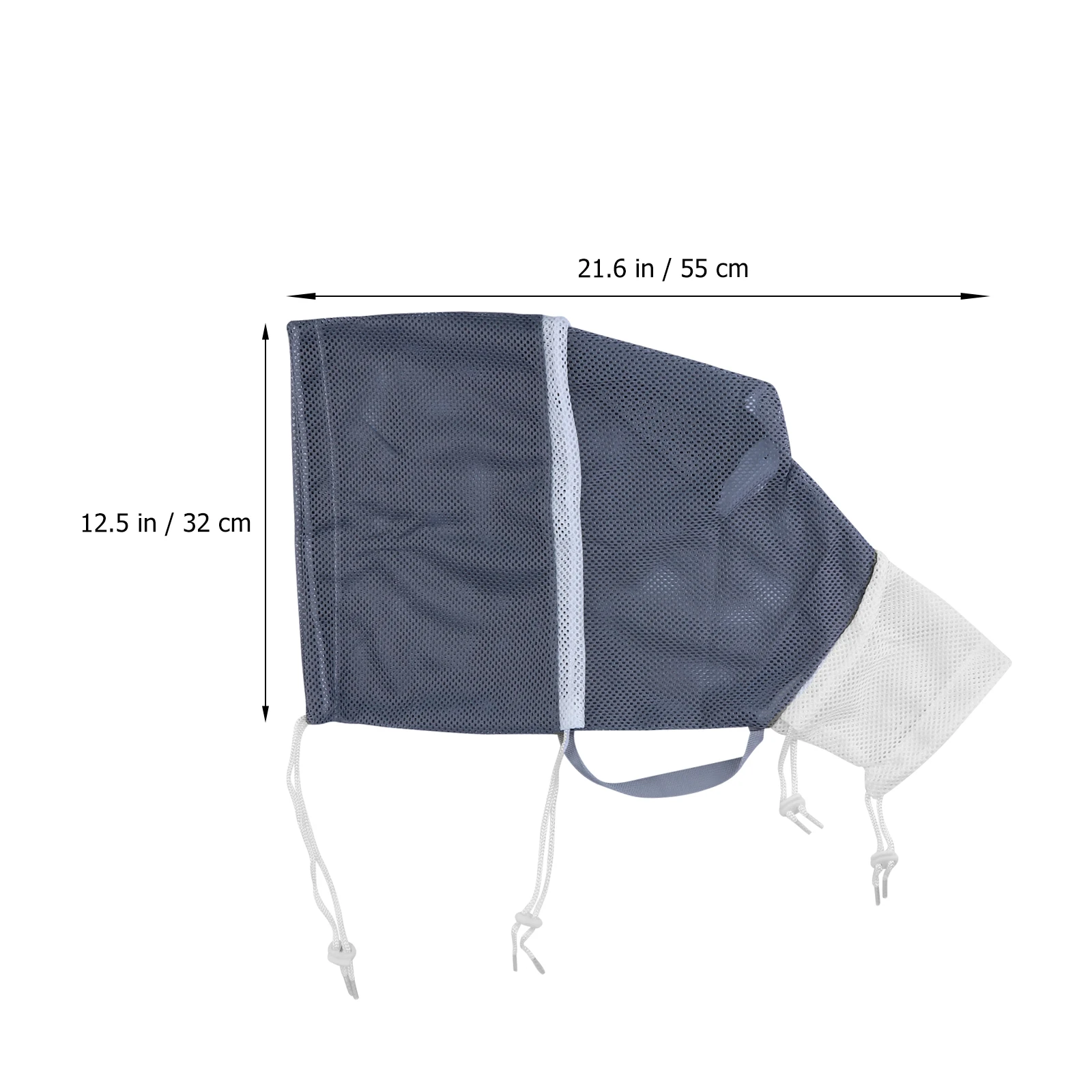 

Cat Bathing Bag Polyester Mesh Grooming Drawstring Shower Wash Grey Adjustable Zipper Pet Supplies Cat Washing Bag