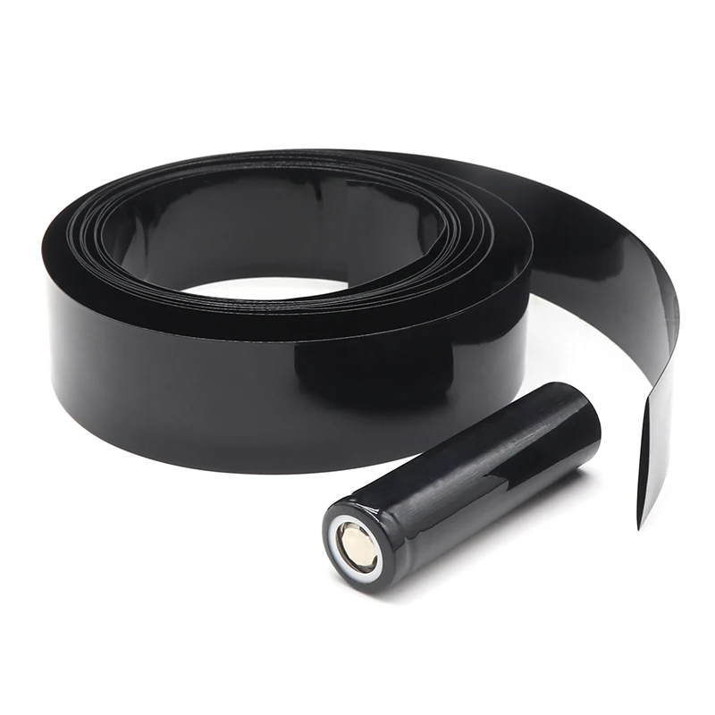 1 Meter Black18650 Lipo Battery PVC Heat Shrink Tube Pack 103mm ~ 500mm Width Insulated Film Wrap lithium Case Cable Sleeve Blue