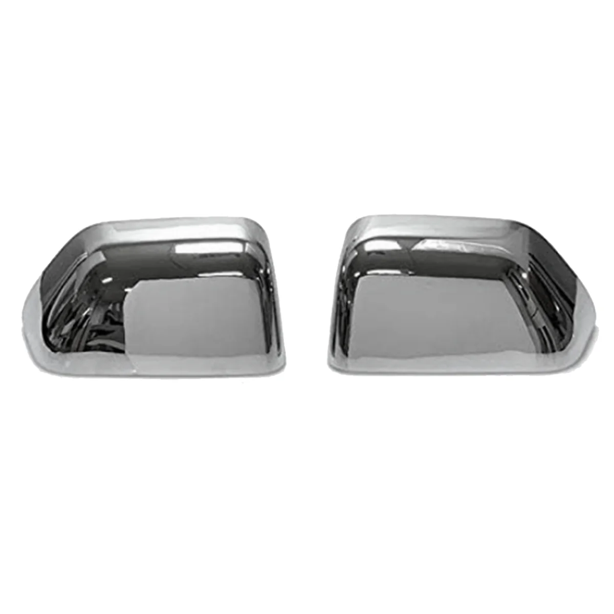 Car Side Mirror Cover for Ford F250 F350 F450 F550 2017-2023 Upper Half Chrome Mirror Housing Car Accessories