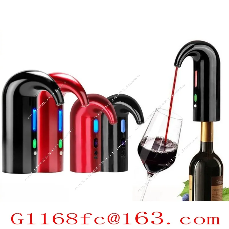 Electric Smart Wine Pourer USB Charging Auto Drinks Dispenser Quick Automatic Red Wine Aerator Supplies Bar Tools