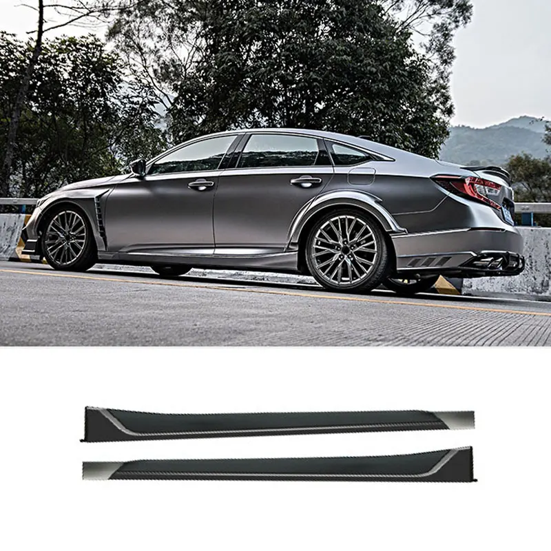 AKASAKA Car Accessories the Exterior Refit of Ak Side Skirts for Accord 10th Generation 2018-2021 Body Kits