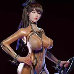 The height of man38mm 50mm 75mm Resin model kits figure beauty colorless and self-assembled TD-7054/3D