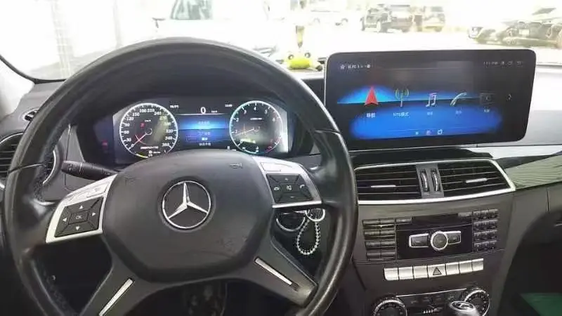 

ЖК-цифровая панель приборной панели для Mercedes Benz GLC W204 2011 2012 2013 2014, виртуальная приборная панель, CockPit, система Linux, скорость