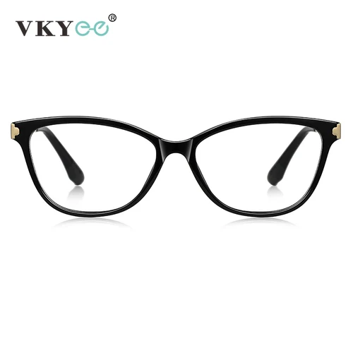 Imagen 2 del producto VICKY, gafas de lectura antiluz azul con diseño de ojo de gato a la moda Retro para hombres y mujeres, prescripción personalizable LS231