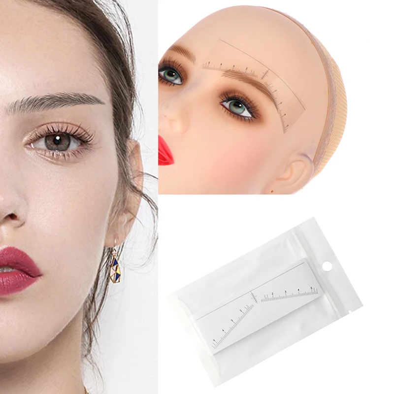 Eyebloguing Stbbles Sticker, Guide des sourcils, Outil PMU, Microblading au poulet, Accessoires de maquillage, Bande en forme de sourcil