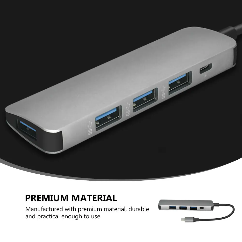 

Дополнительные USB-порты для док-станции для ноутбуков, несколько адаптеров-концентраторов, маленький алюминиевый сплав
