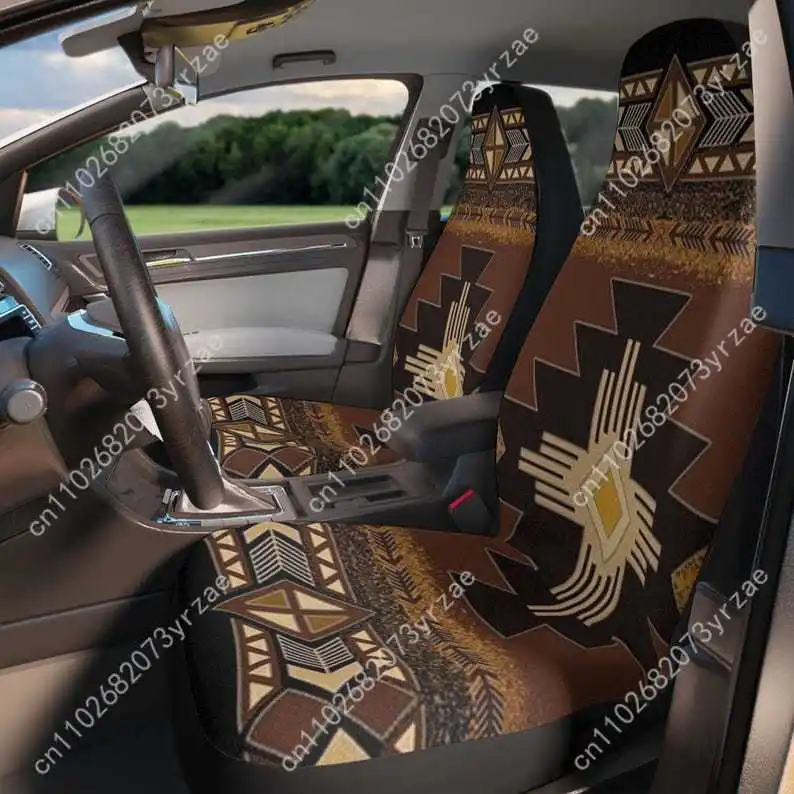 

Tribal Car Seat Covers Universal Environmentally Friendly Interior Decorations Comfortable Breathable Car Seat Covers