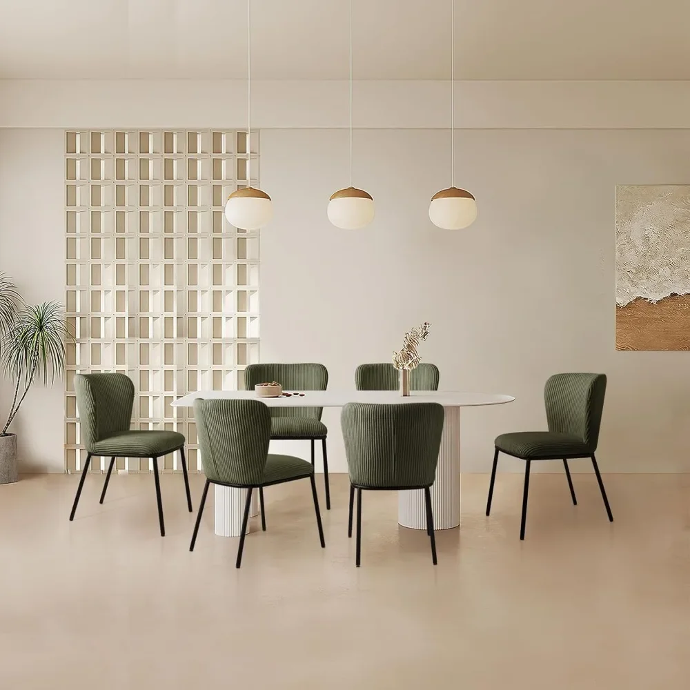 

Kitchen Chairs Set of 6, Mid Century Modern Dining Chairs, Dining Chairs Set