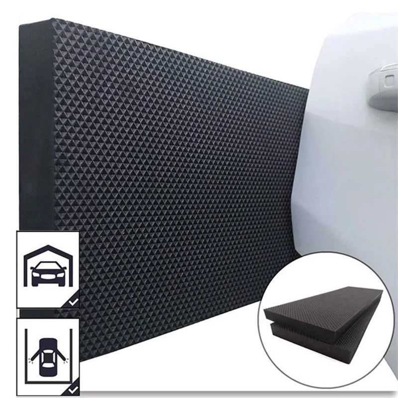 Car Bumper Door Protection Pad Anti-Scratch Anti-Collision Foam Warning Sign Stickers Parking Garage Wall Corner Protector