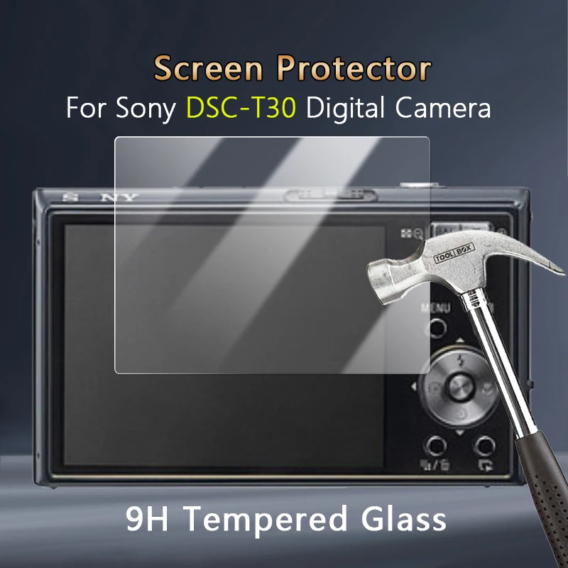 

Для цифровой компактной камеры Sony T30 DSC-T30 HD Clear Slim 2.5D с защитой от царапин 9H прочная защитная пленка из закаленного стекла