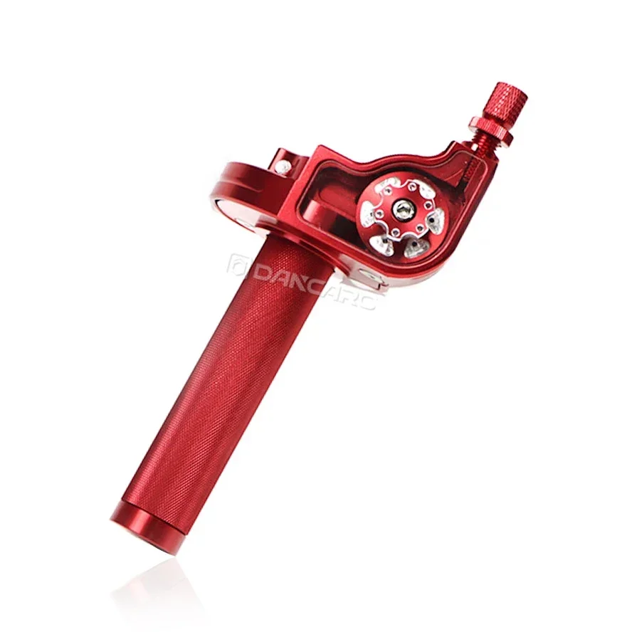 22mm 7/8'' Universal Motorcycle CNC Aluminum Throttle Twist Grips Handle For Off-Road Dirt Bike ATV Pit 50cc 125cc 150cc 250cc 3