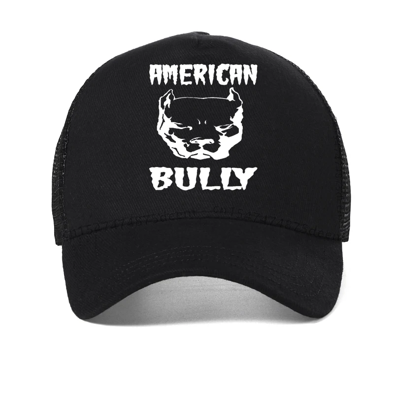 Classic American Bully Baseball Cap Men Women Adjustable Unisex American Dog Dad Hat Outdoor Mesh Breathable Trucker hats