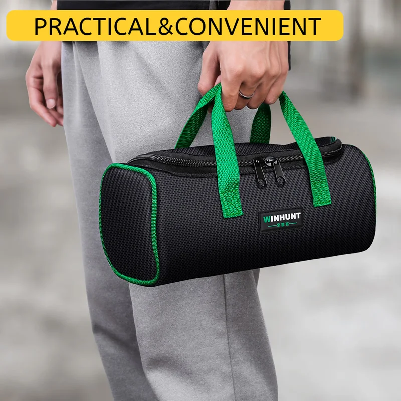 حقيبة أدوات كهربائي WINHUNT، محمولة، متينة، للتخزين أثناء التنقل