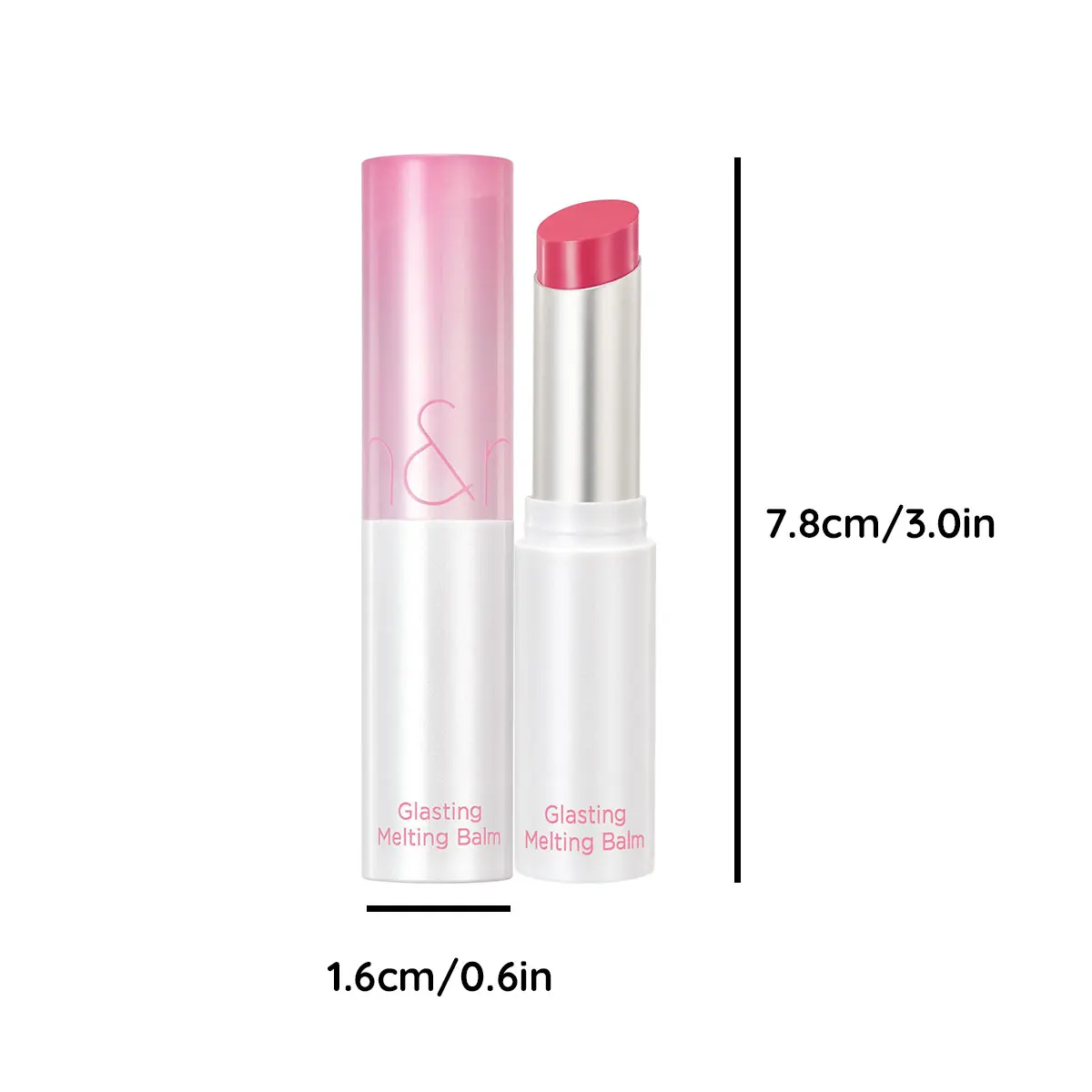 rom&nd BALM PER MEDIÇÃO GLASTING (01-09), tocco liscio, finitura lucida non appiccicosa, Fresh Start, collezione festosa, K-Beauty, trucco coreano