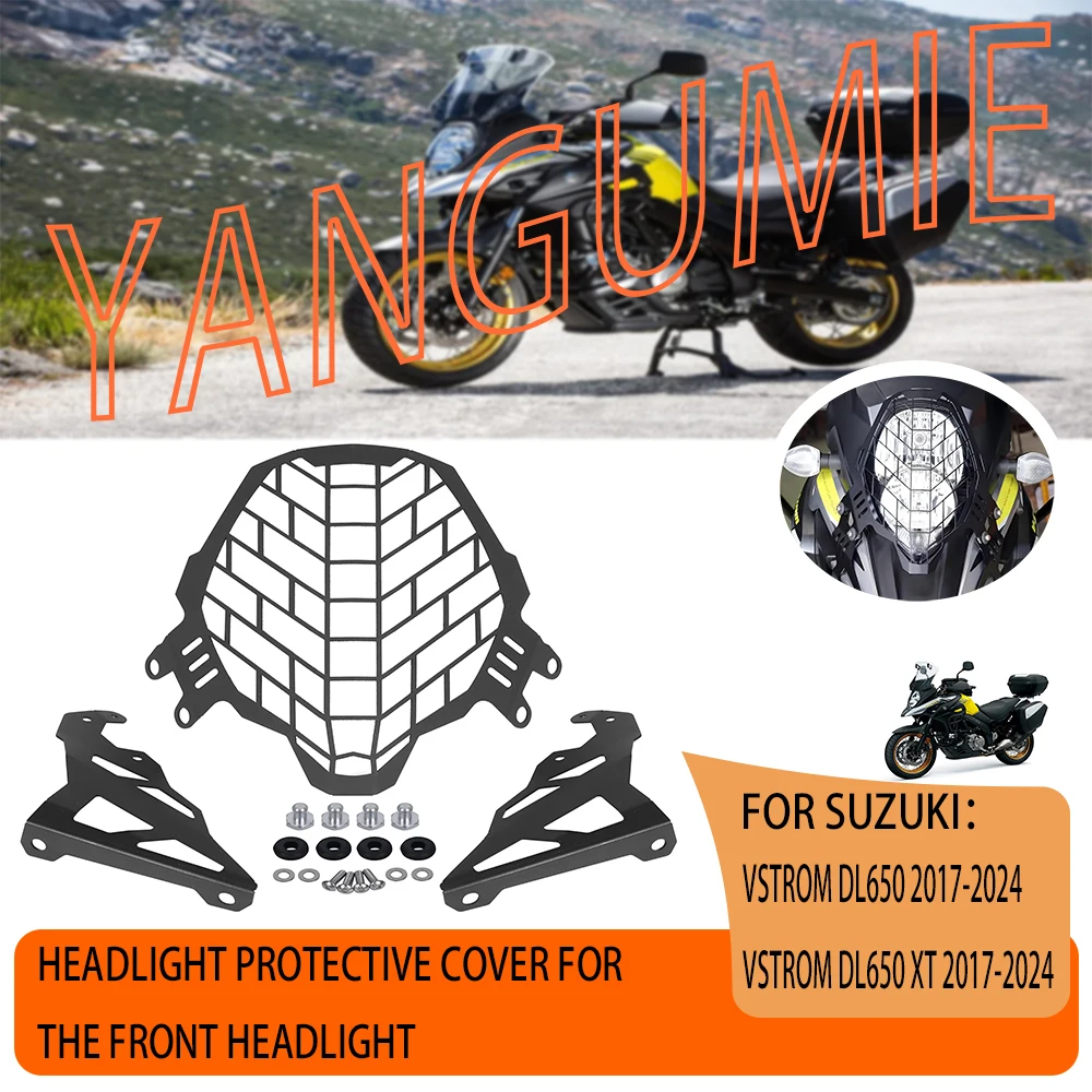 

Защитная решетка для фар Motorc ycle 2017 2018 2019 2020 2021 для SUZUKI V-STORM 650 DL650 Vstrom 650 Vstrom 650