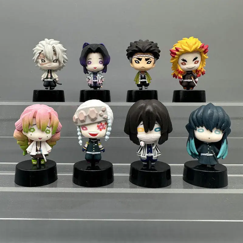 

В наличии: Коллекционные фигурки-сюрпризы Ghost Slayer Chubby Eye Series (серия Blind Box) — милые аниме-фигурки, модели, игрушки, украшения, подарки-сюрпризы