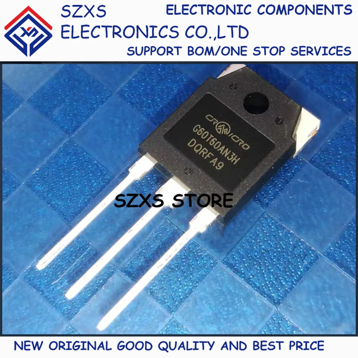 

New Original 10Pcs G60T60AN3H CRG60T60AN3H TO-3P 60A 600V IGBT Transistor In Stock Electronic Components Good Quality