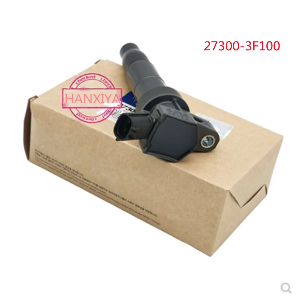 273003F100 Genuine Ignition Coil For Hyundai Sonata Santa Fe GENESIS COUPE Tucson IX35 For Kia Optima Sportage 27300-3F100